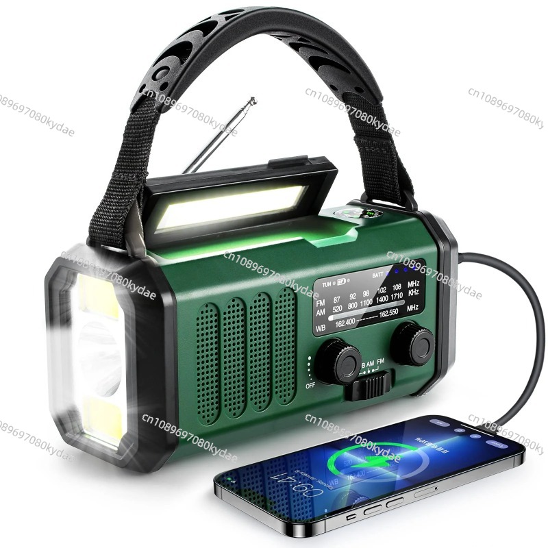 Emergency Radio Solar - 10000/20000mAh Battery Emergency Hand Crank Weather