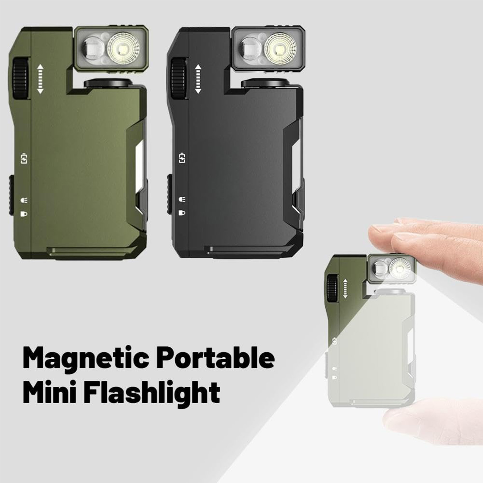 Outdoor Adventure Travel Show - Pocket Mini Flashlights 400 Lumen Outdoor