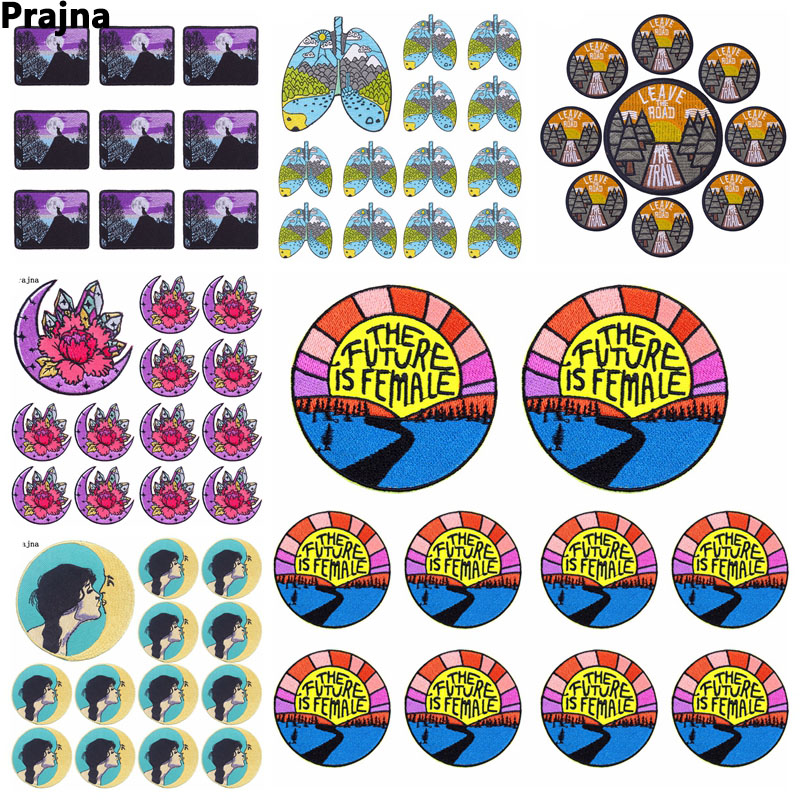 Outdoor Adventure Travel Show - 10PCS Rainbow Patch Mountain Adventure Embroidered