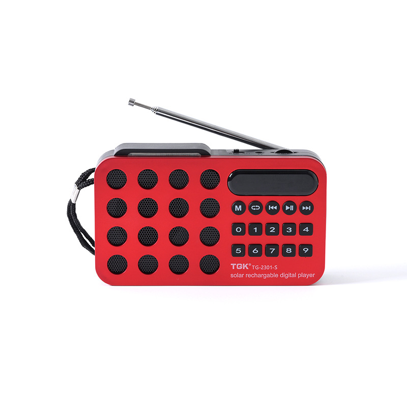 Mini Portable Pocket FM Radio  - Emergency Radio Solar recension och pris