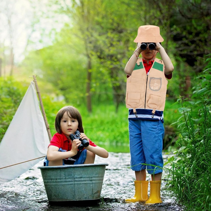 Safari Costume with Cargo Vest - Outdoor Adventure Game recension och pris