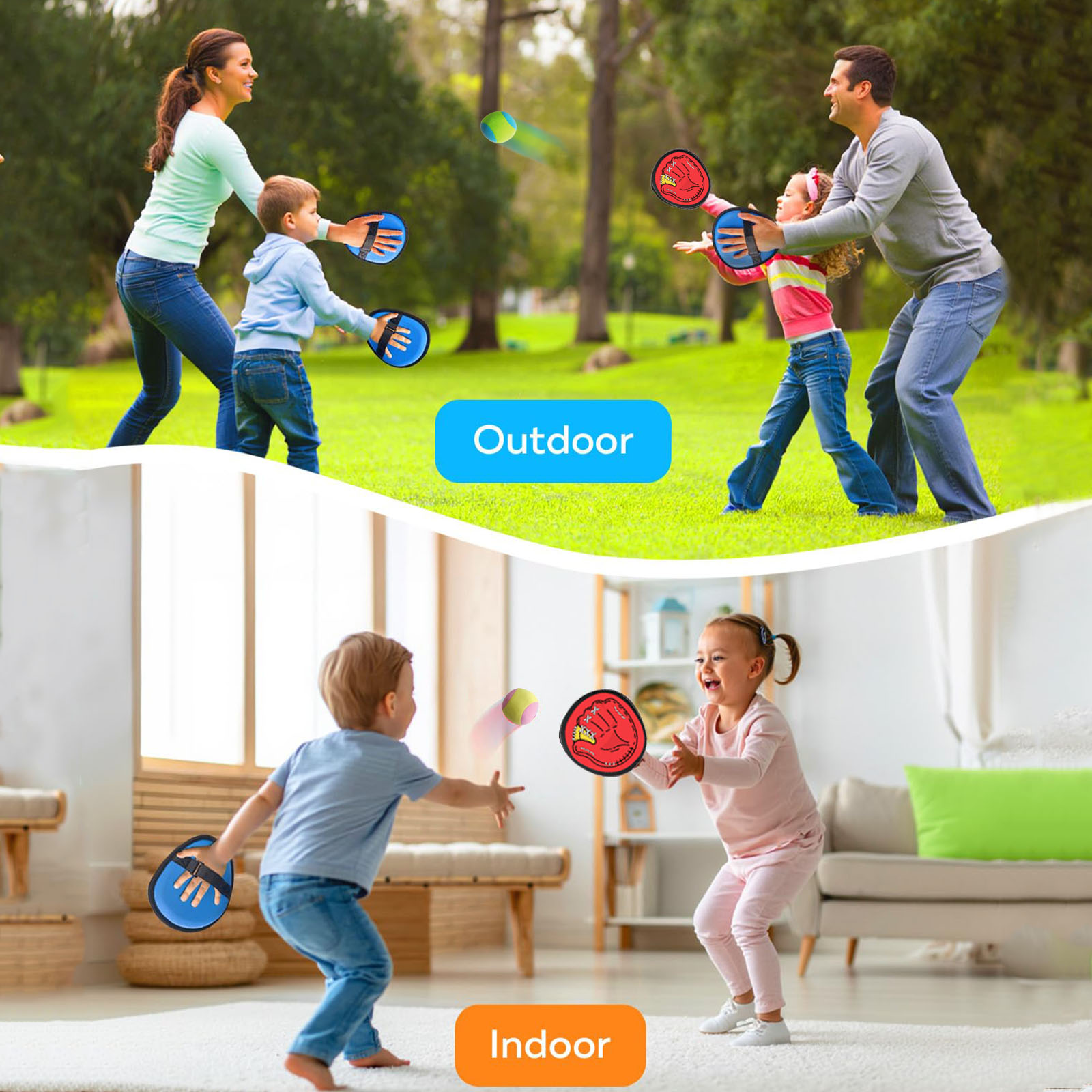4Set Kids Sucker Sticky Ball T - Outdoor Adventure Game recension och pris
