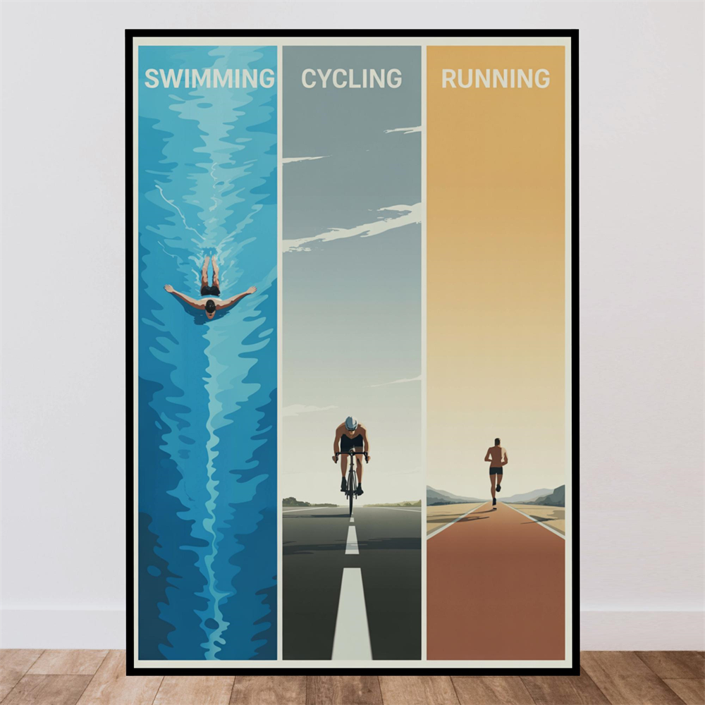 Time To Gym Poster Outdoor Wal - Outdoor Adventure Quotes recension och pris