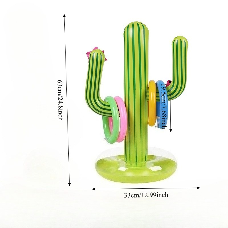 Inflatable Cactus Ring Toss Ga - Outdoor Adventure Game recension och pris