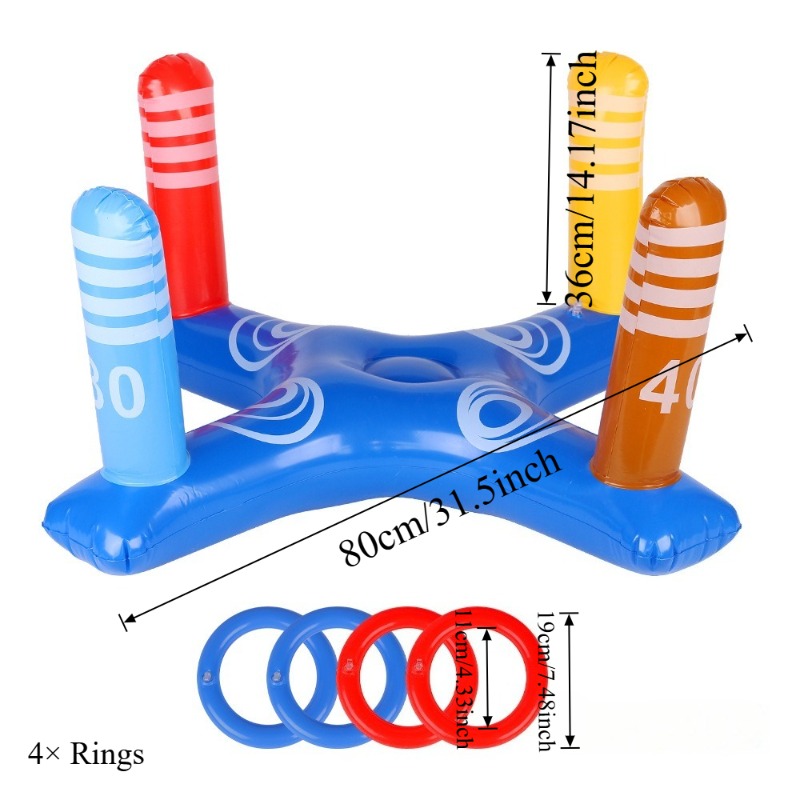 Inflatable Cactus Ring Toss Ga - Outdoor Adventure Game recension och pris