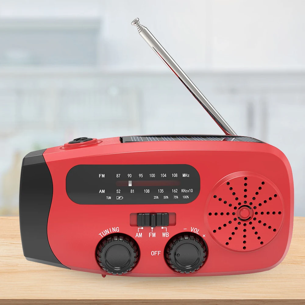 Portable Emergency Crank Radio - Emergency Radio Solar recension och pris