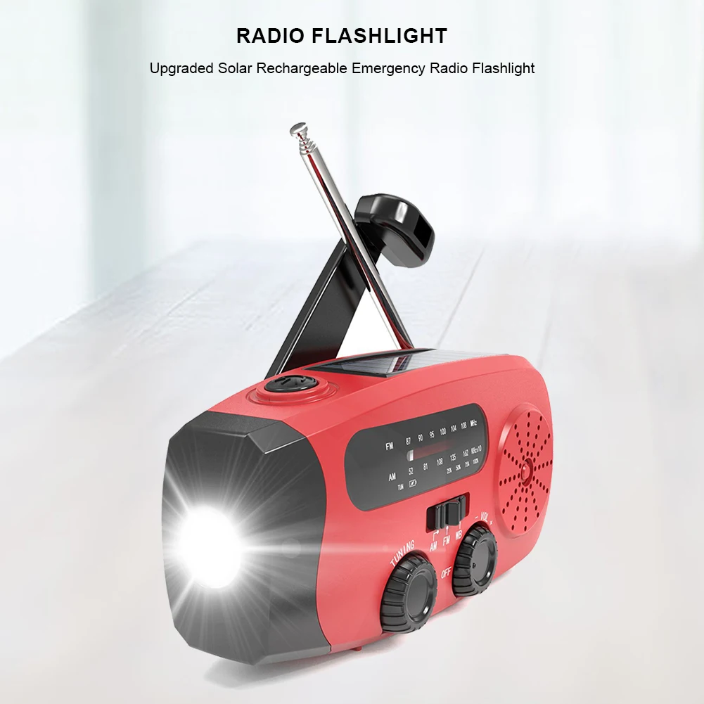 Portable Emergency Crank Radio - Emergency Radio Solar recension och pris