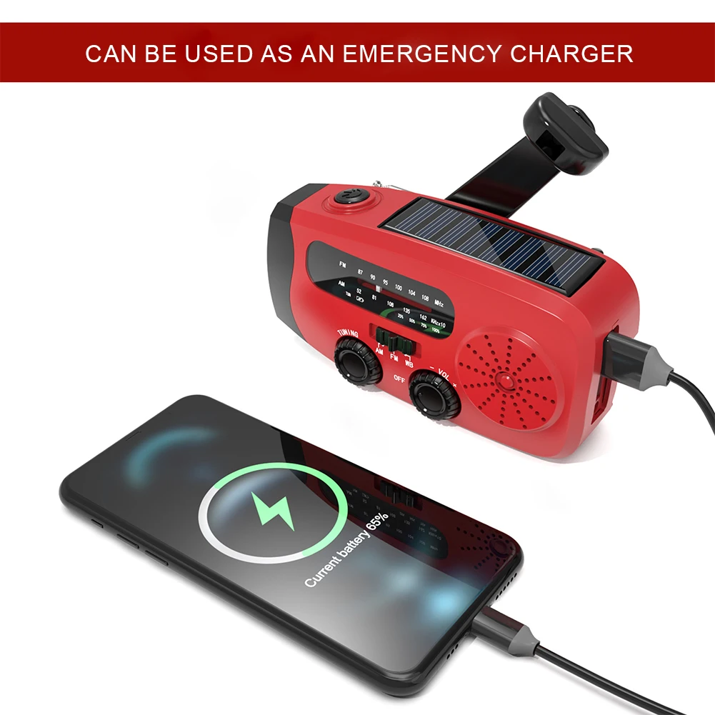Portable Emergency Crank Radio - Emergency Radio Solar recension och pris