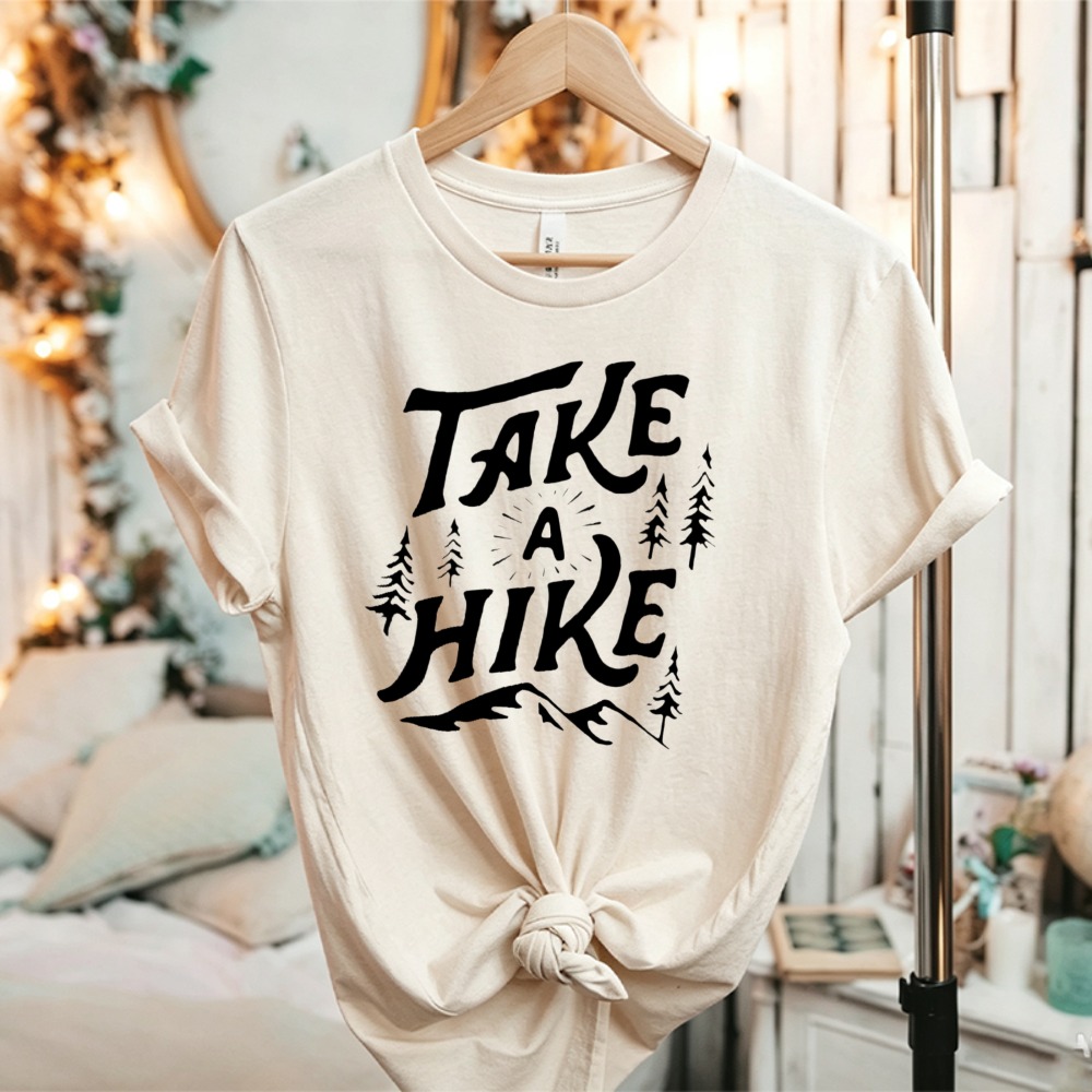 Take A Hike Pine Tree Mountain - Outdoor Adventure Quotes recension och pris