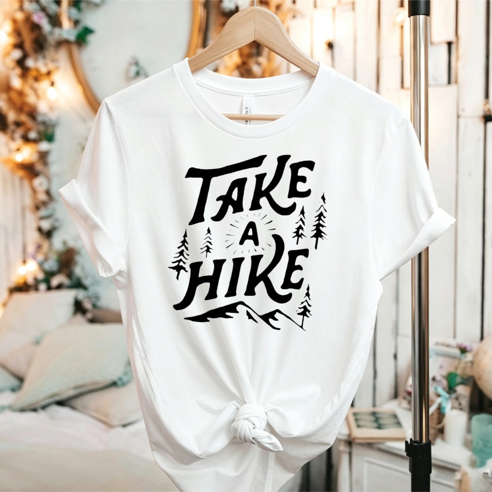 Take A Hike Pine Tree Mountain - Outdoor Adventure Quotes recension och pris