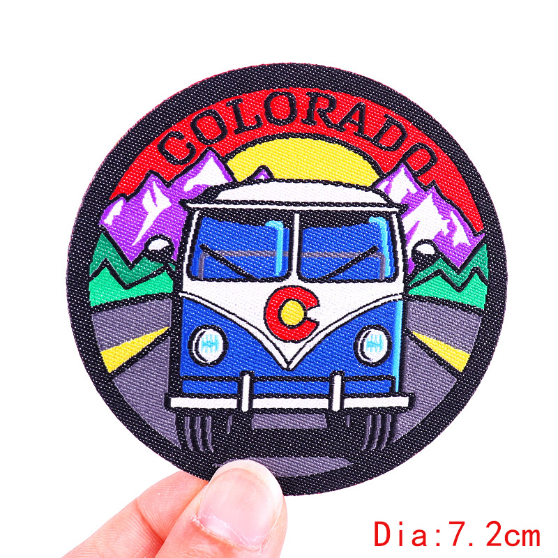 Outdoor Travel Patch Mountain  - Outdoor Adventure Travel Show recension och pris
