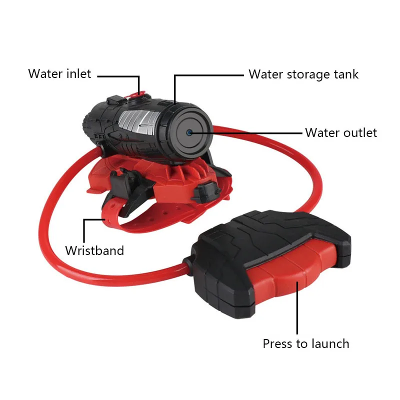Water Gun Spider Launcher Wris - Outdoor Adventure Game recension och pris