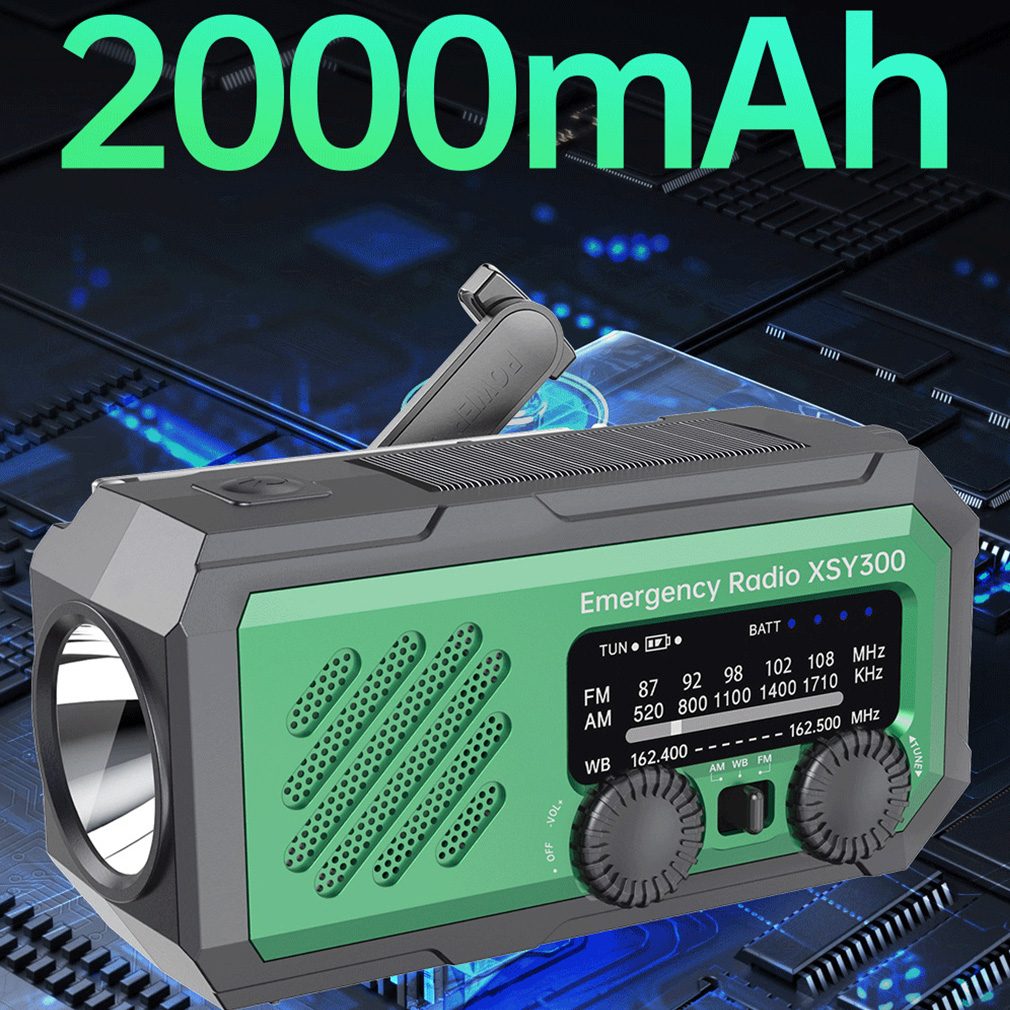 New 2000mAh Emergency Radio So - Emergency Radio Solar recension och pris